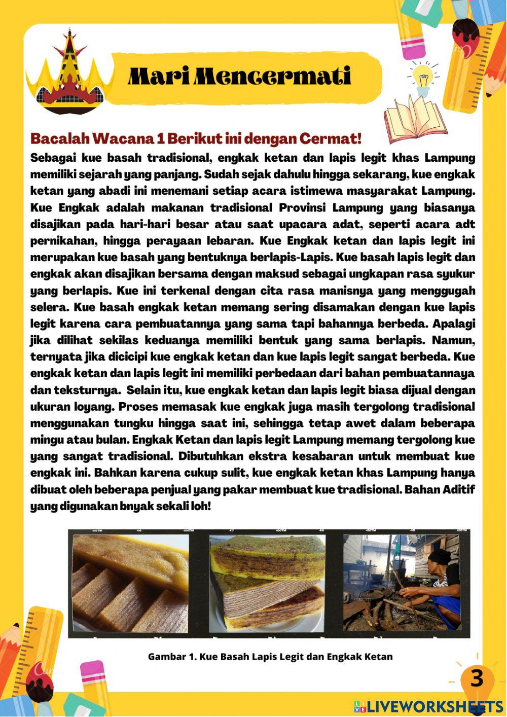 E-LKPD Etnosains Unit Pembelajaran 1