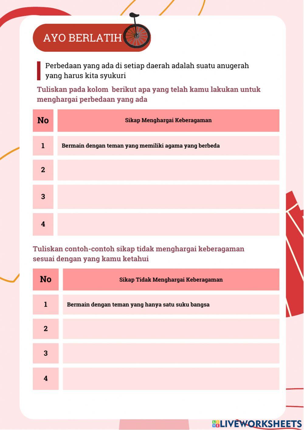 LKPD Digital IPS Keberagaman Budaya Bangsaku