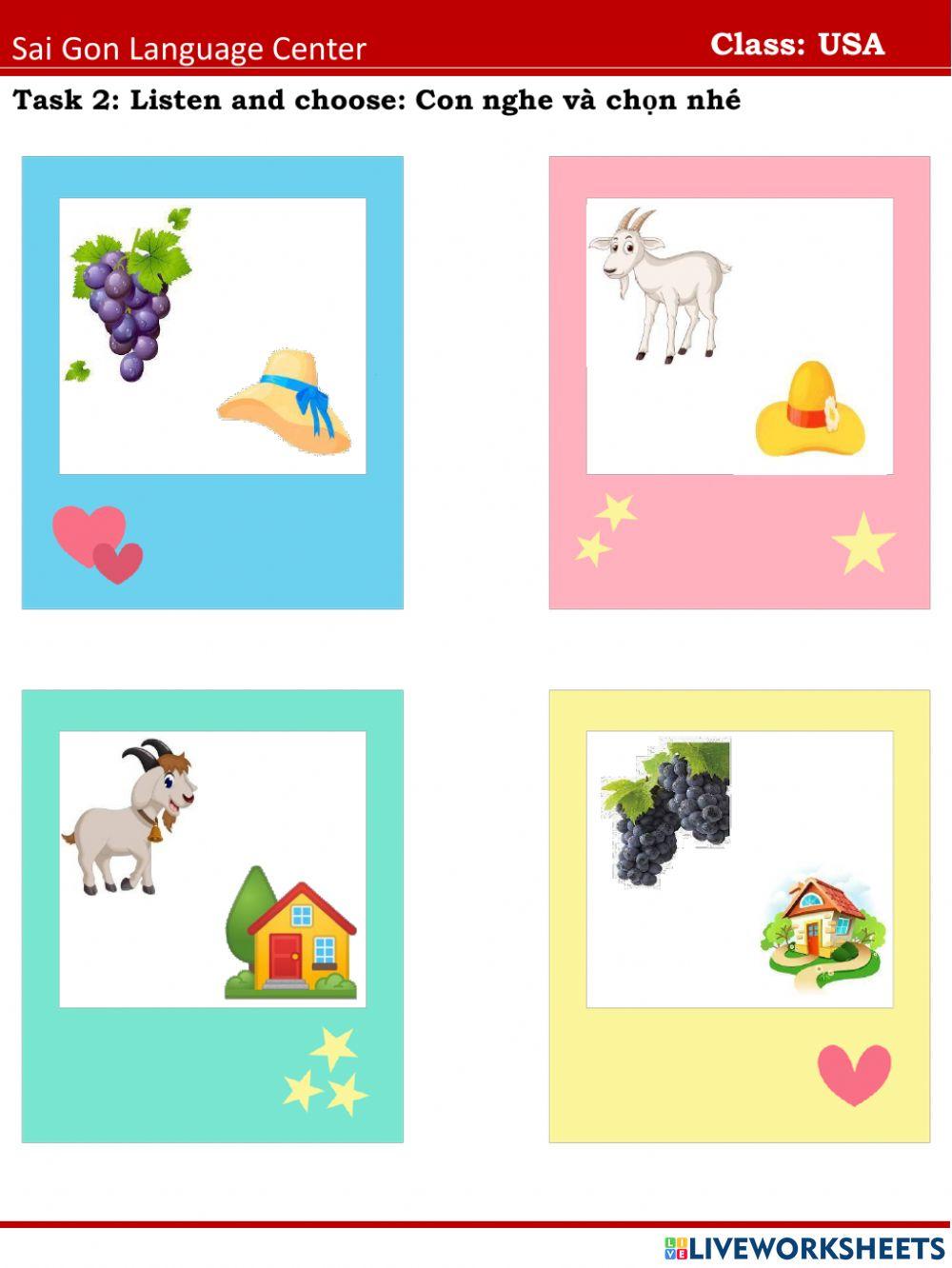 Usa letter g,h 26.05