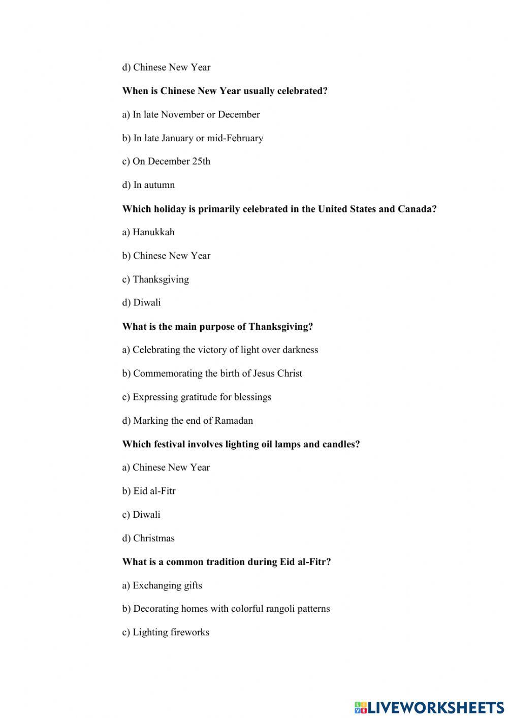 Celebrations aroudn the world by Brayan Duarte