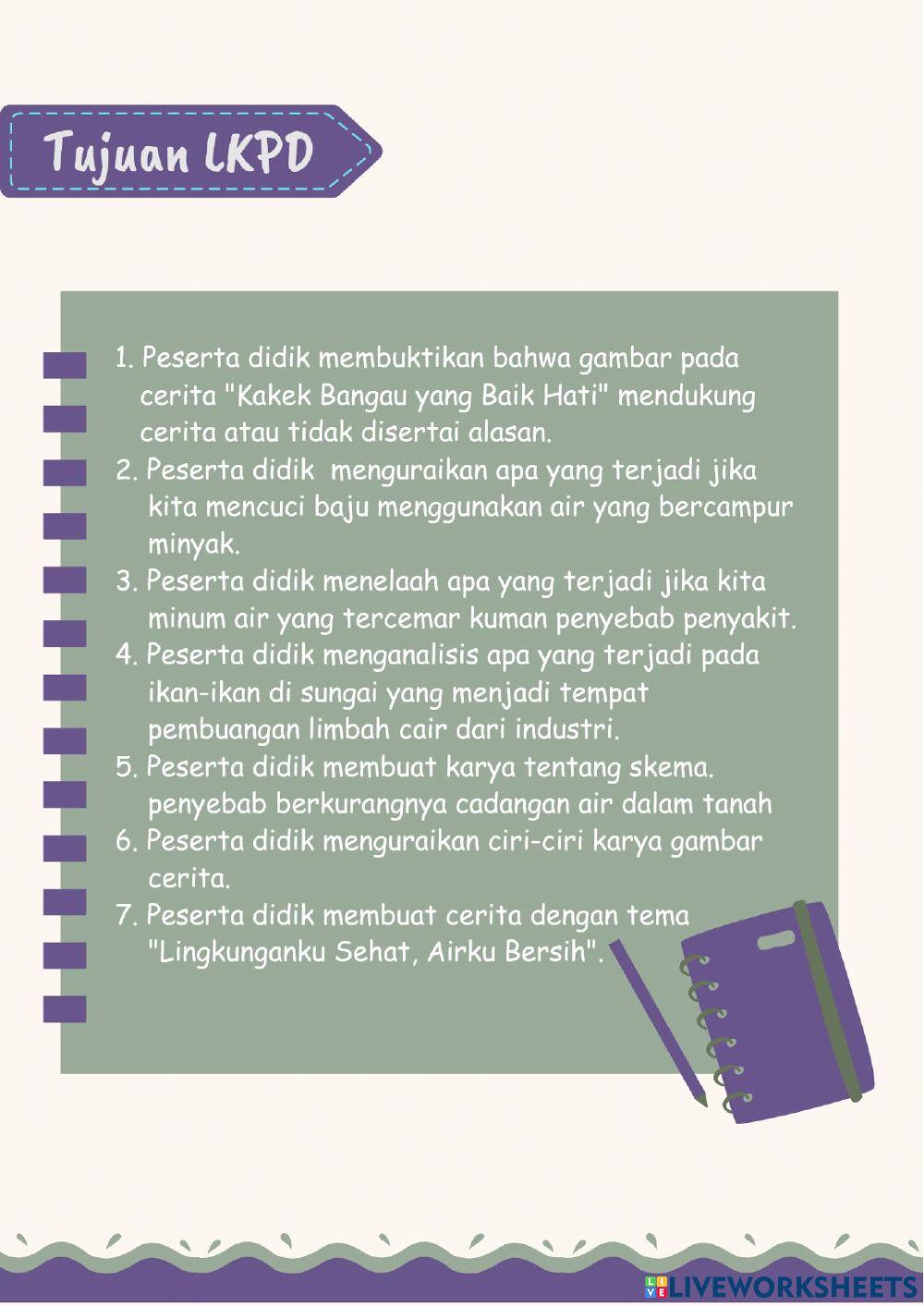 LKPD Tematik Terpadu Kelas 5 Tema 8 Subtema 3 Pb 2