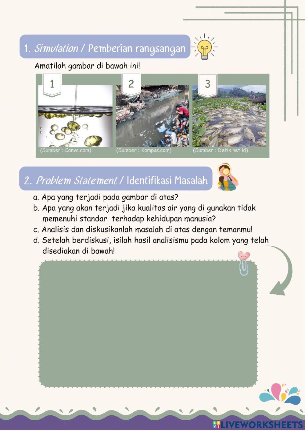 LKPD Tematik Terpadu Kelas 5 Tema 8 Subtema 3 Pb 2