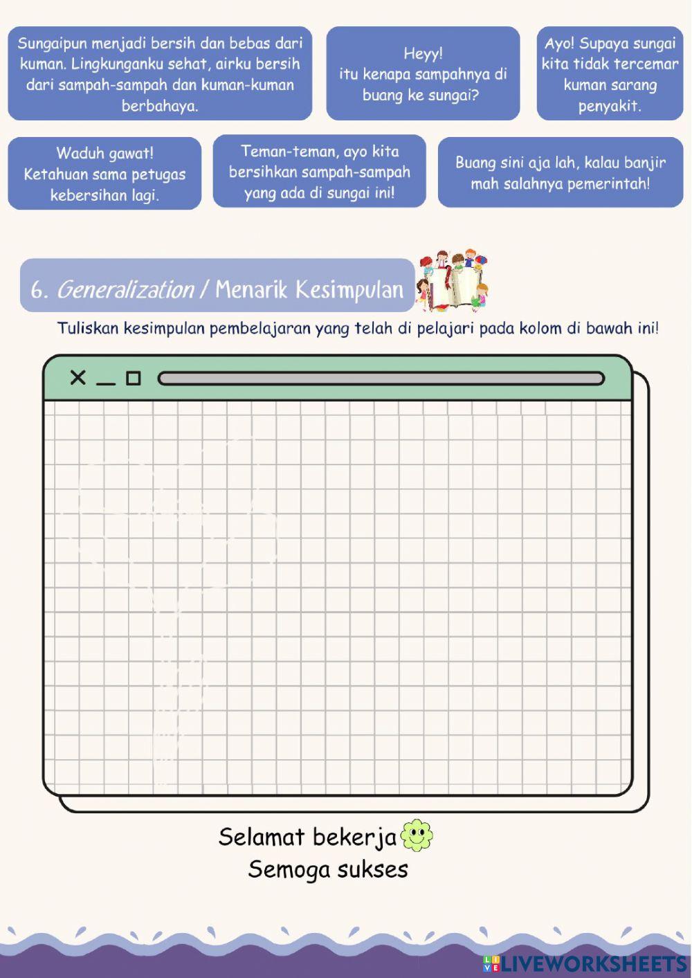 LKPD Tematik Terpadu Kelas 5 Tema 8 Subtema 3 Pb 2