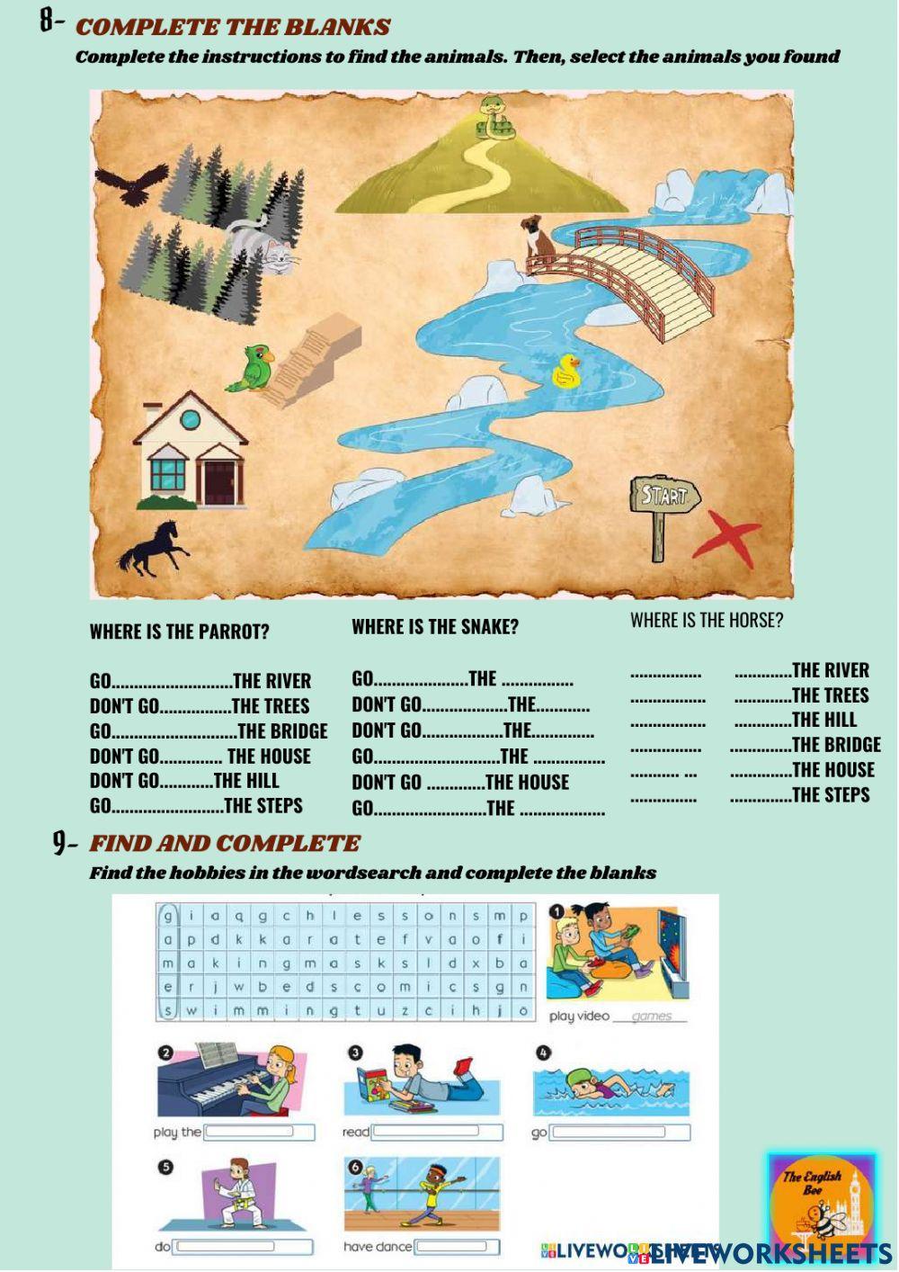 Kids 3 1st term test 2023