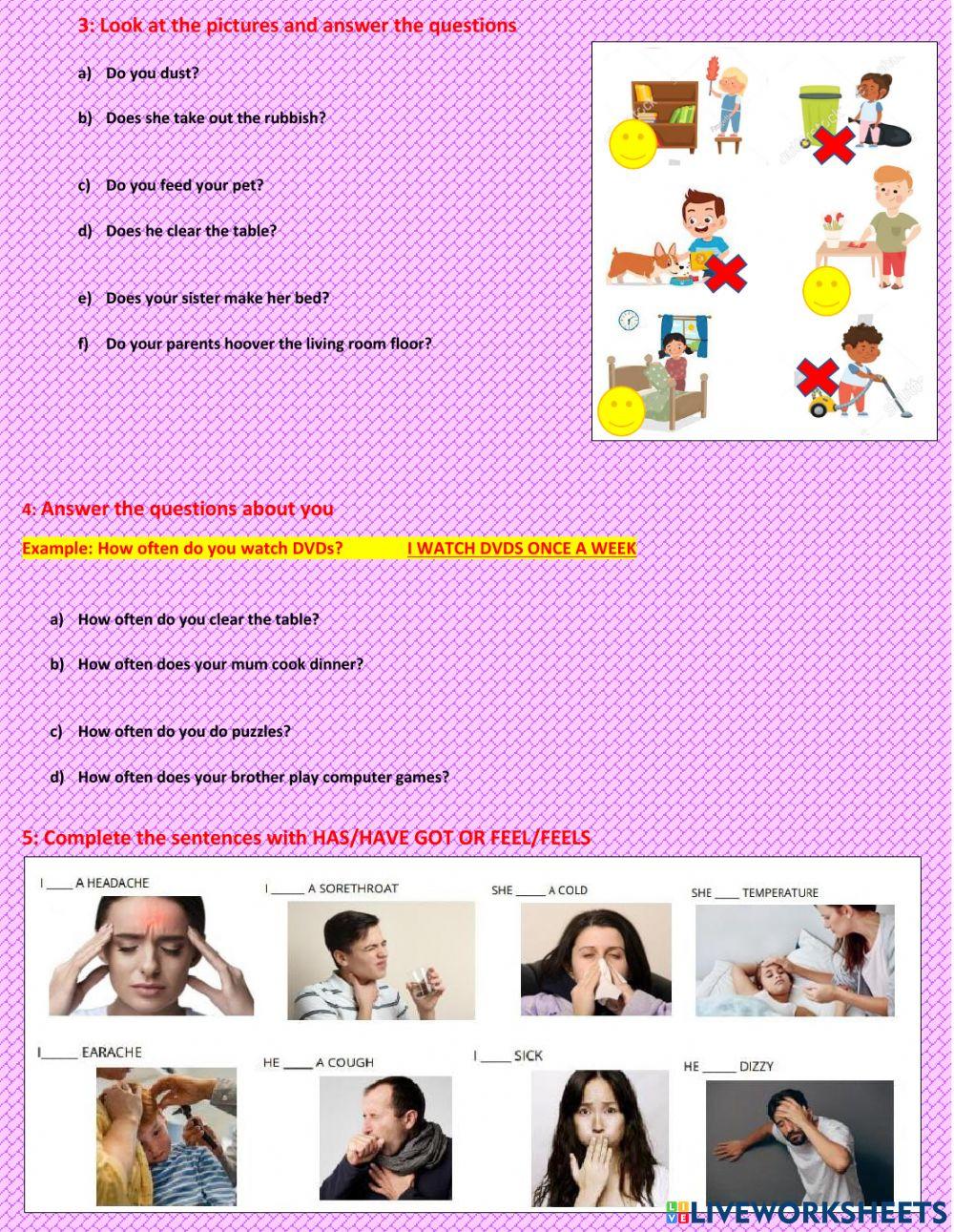 Kids 4 give me five 3 units 2 and 3