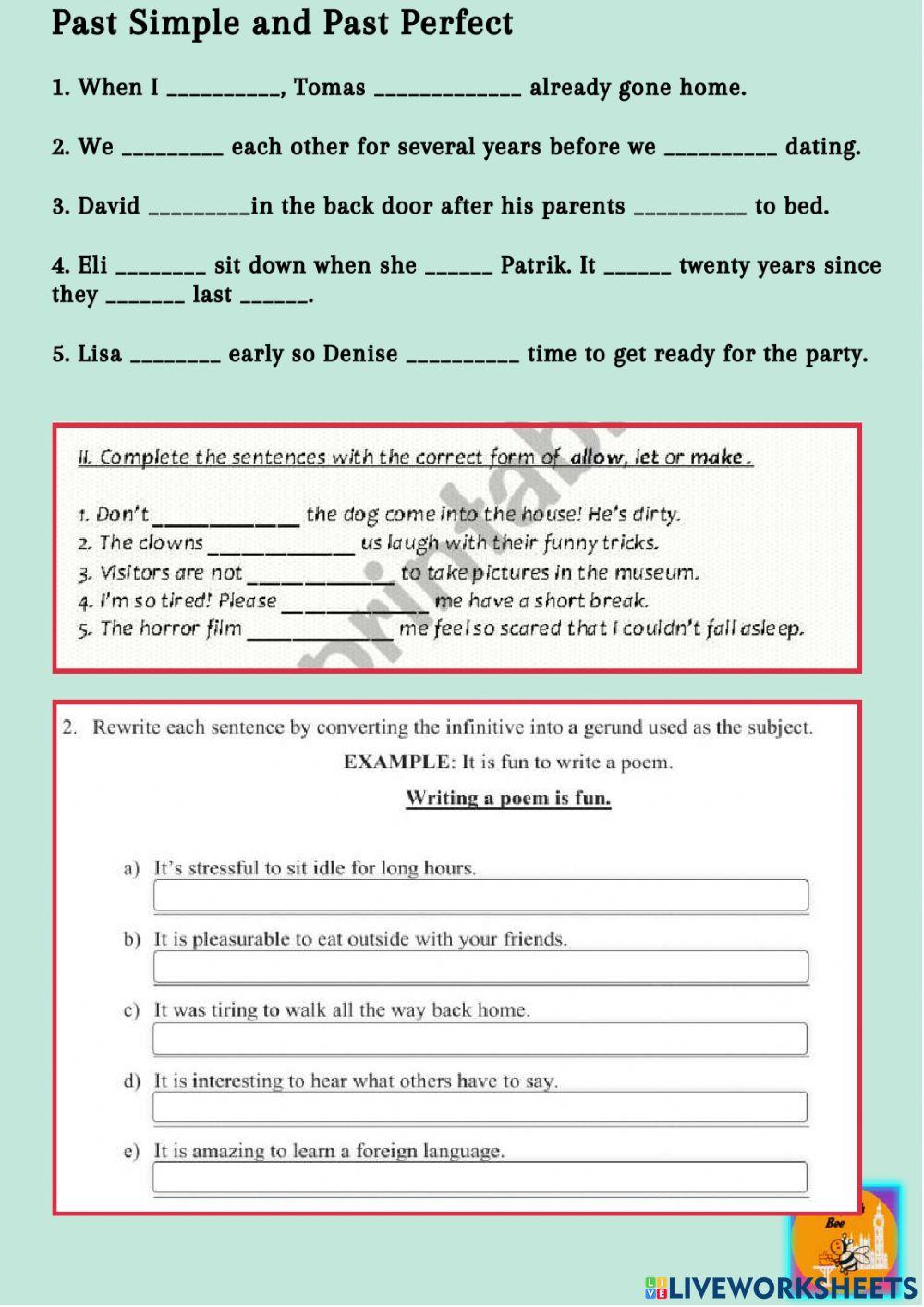 Teens 4 1st term test 2023