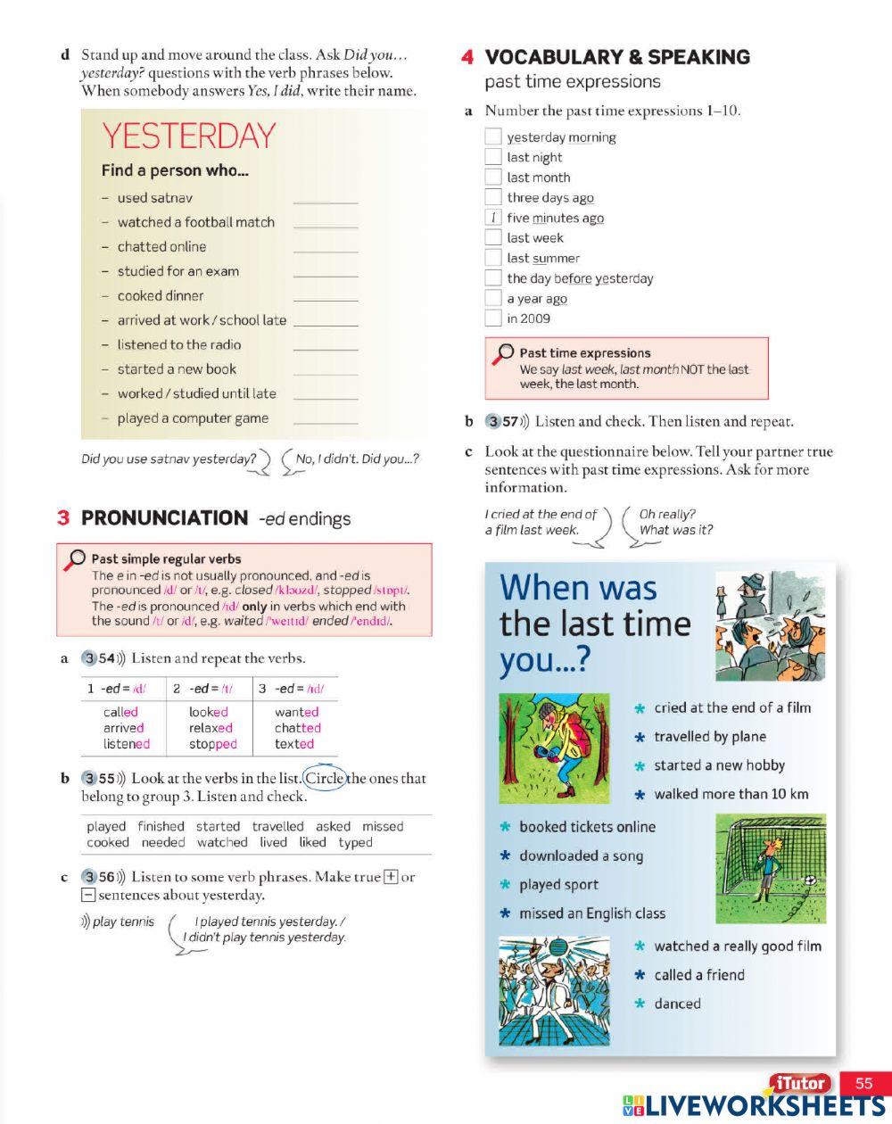Unit 7b-7c worksheet | Live Worksheets