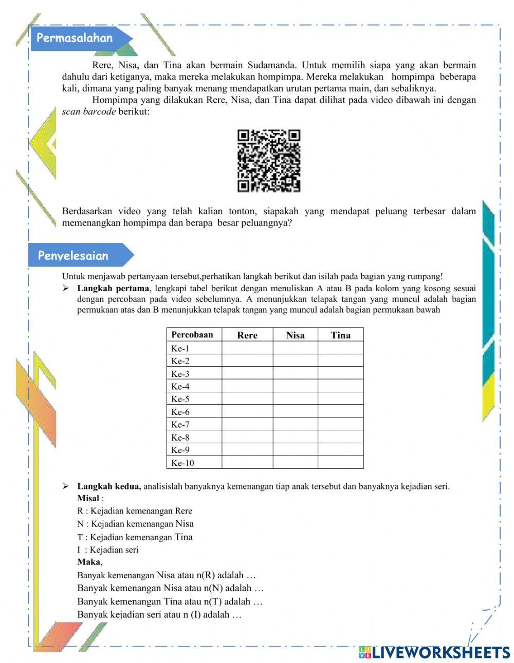 LKPD Peluang Empirik