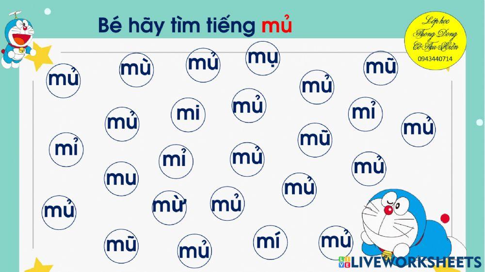 Ôn tập ghép vần