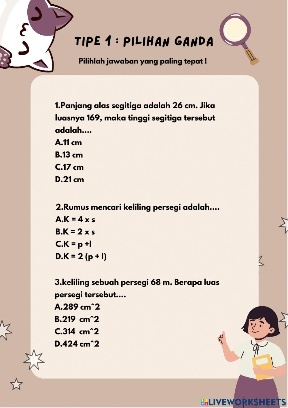 Lkpd segiempat dan segitiga