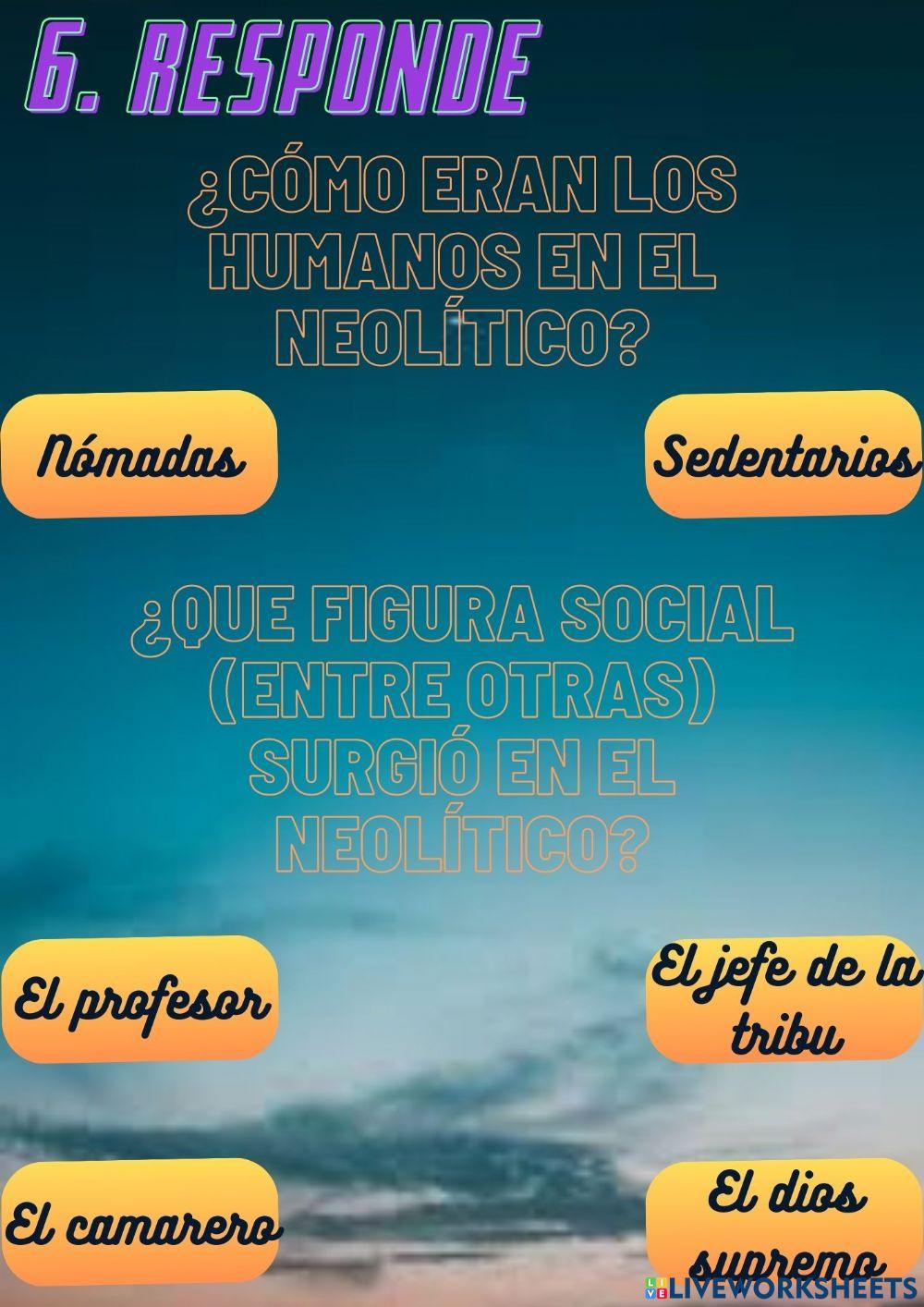 Paleolítico y Neolítico PARTE 5