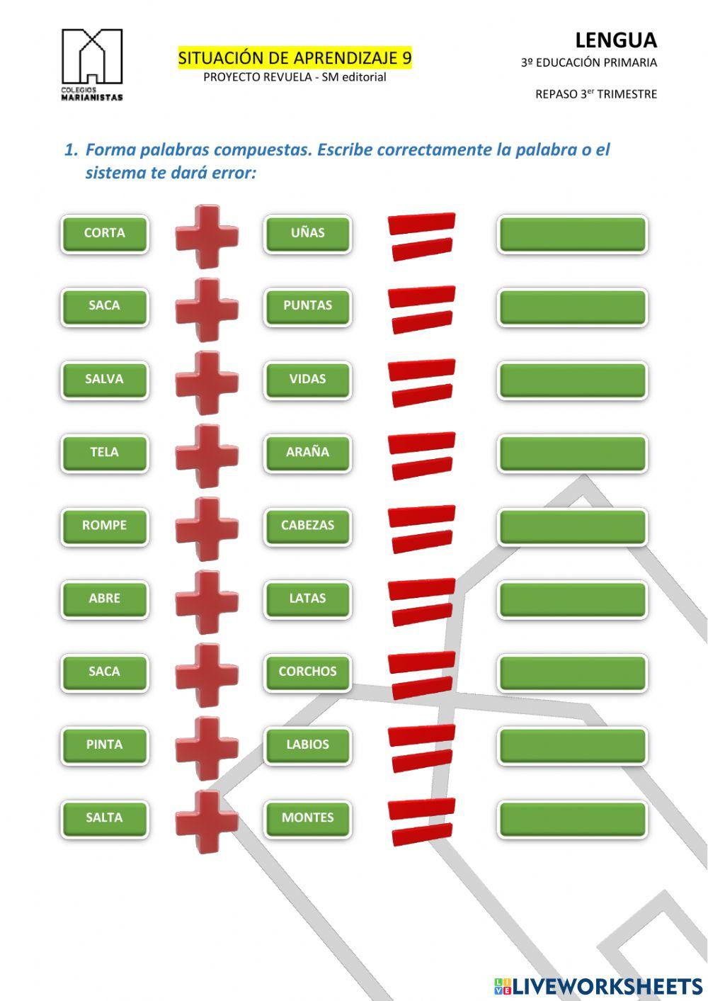 Repaso Situación de Aprendizaje 9