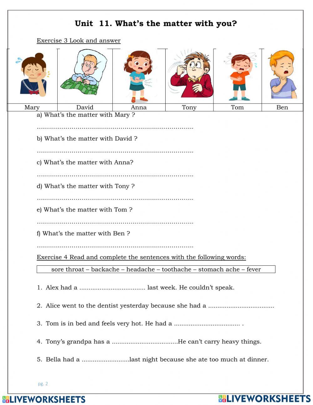 Symptoms, recommendations, remedies