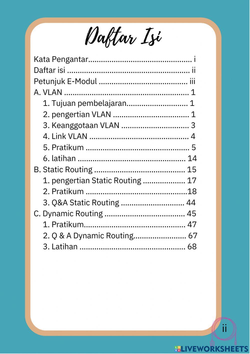 E-Modul PKPJ : VLAN Part 1