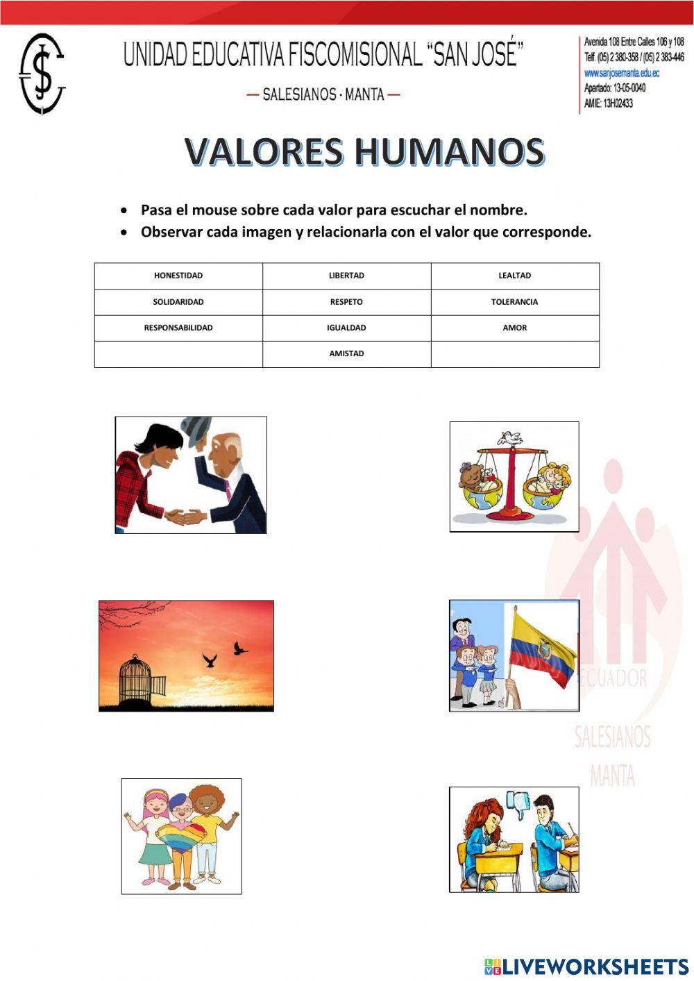 Valores