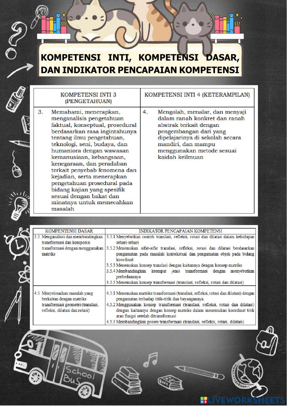 LKS TRANSFORMASI GEOMETRI-1