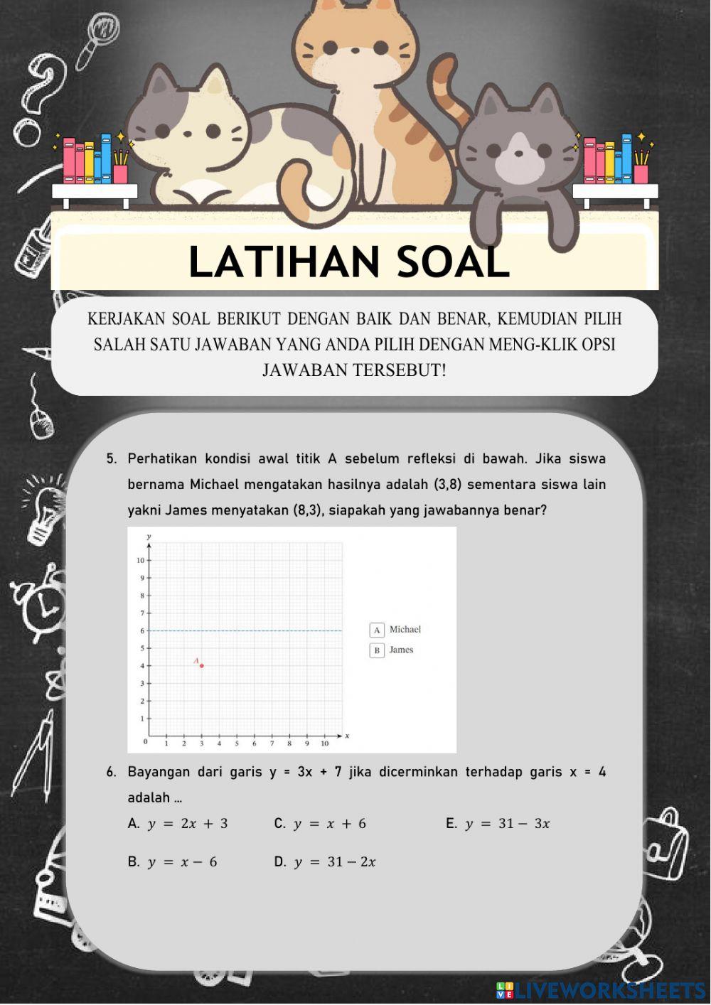 LKS TRANSFORMASI GEOMETRI-1