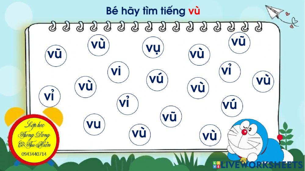 Ôn ghép vần