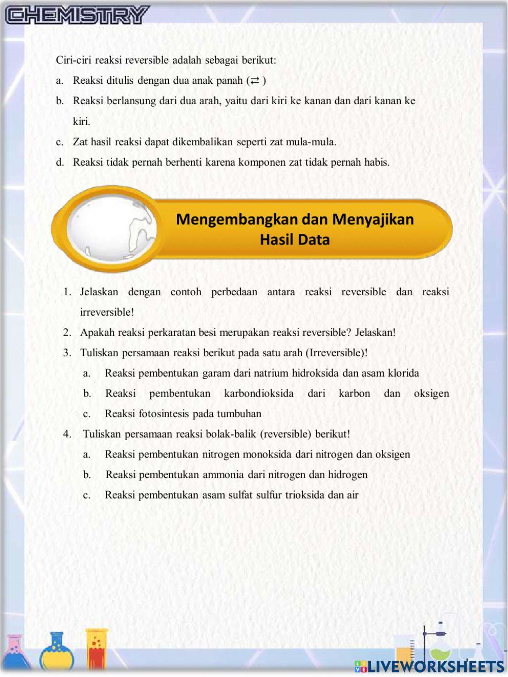 Kesetimbangan Kimia 2