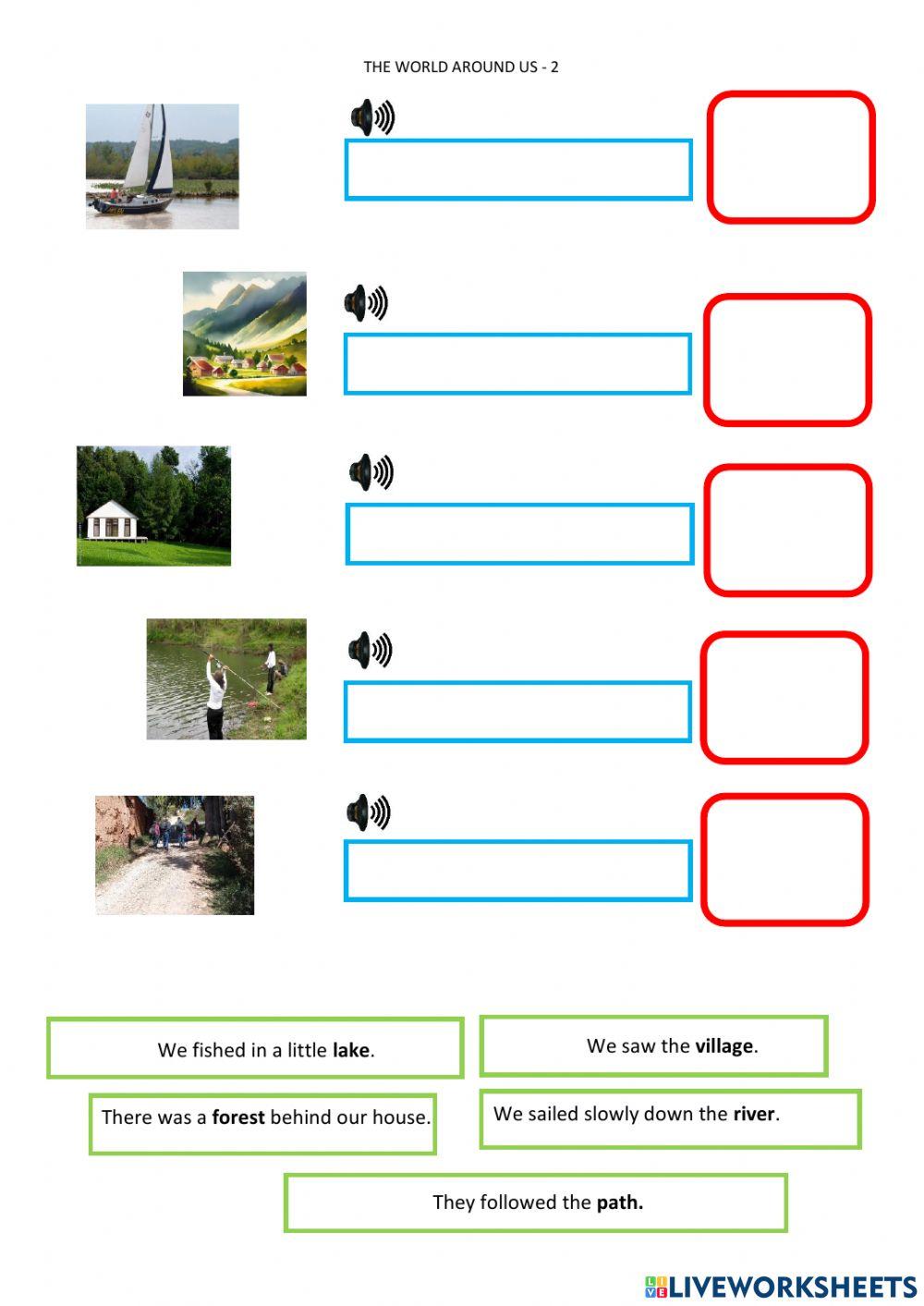 The world around us  - 2