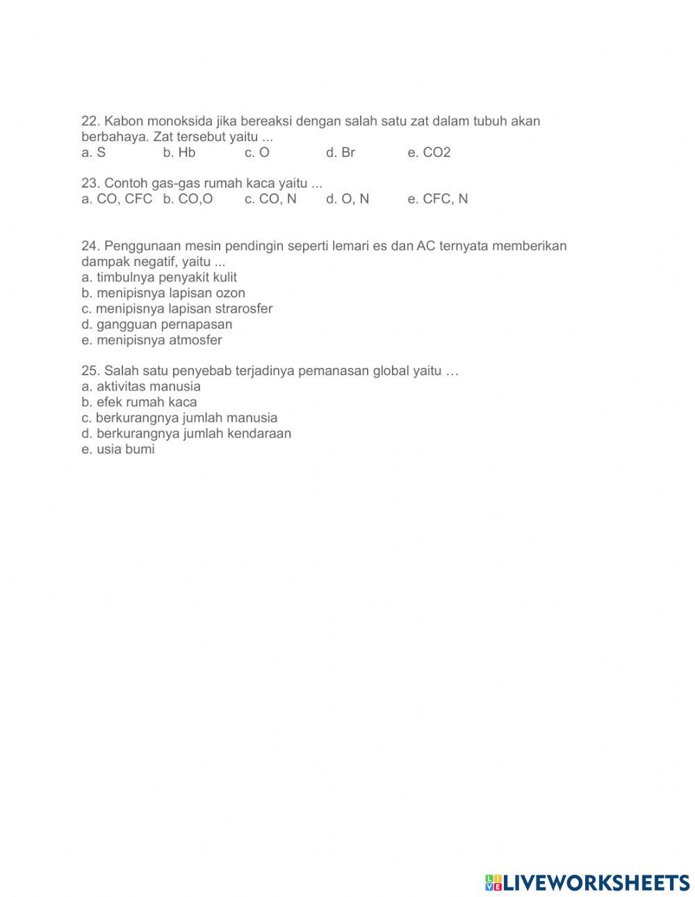 Asesmen sumatif semester genap