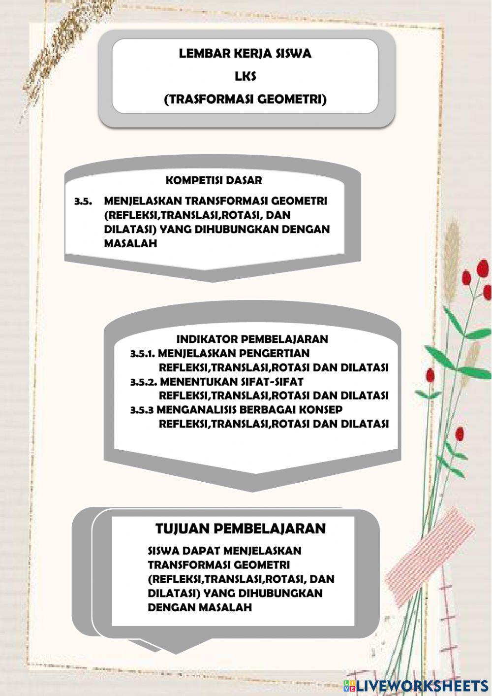 Transformasi geometri