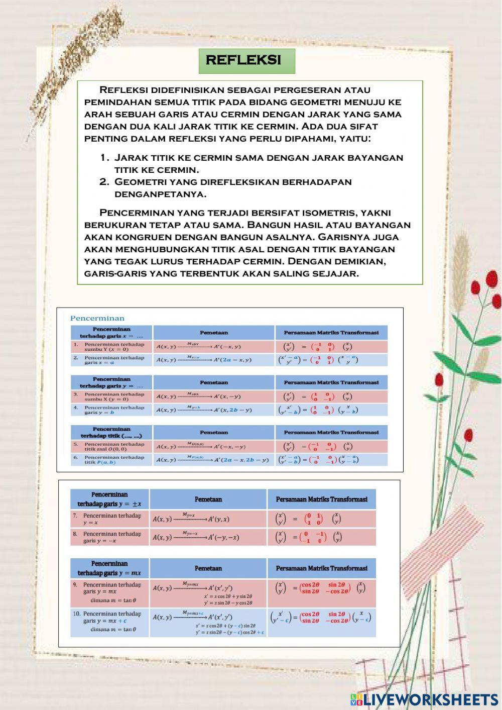 Transformasi geometri