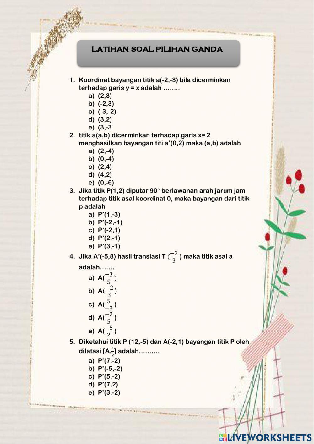 Transformasi geometri