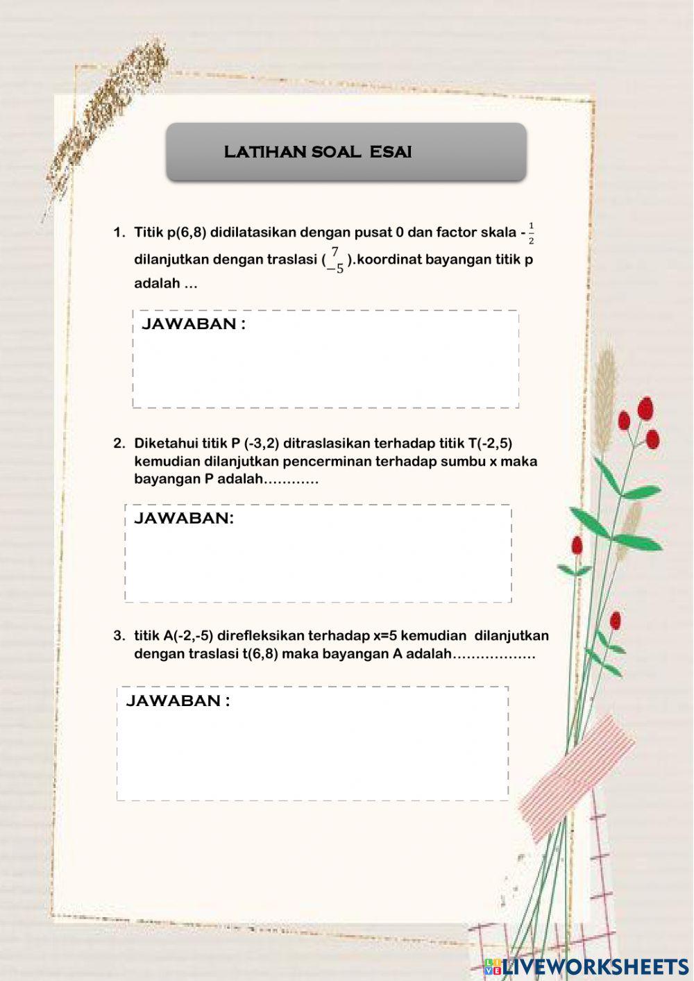 Transformasi geometri