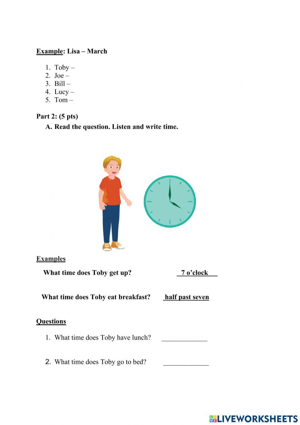 Hai Dang Listening test