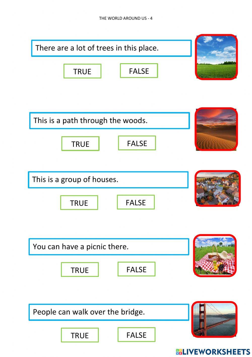 The world around us - 4