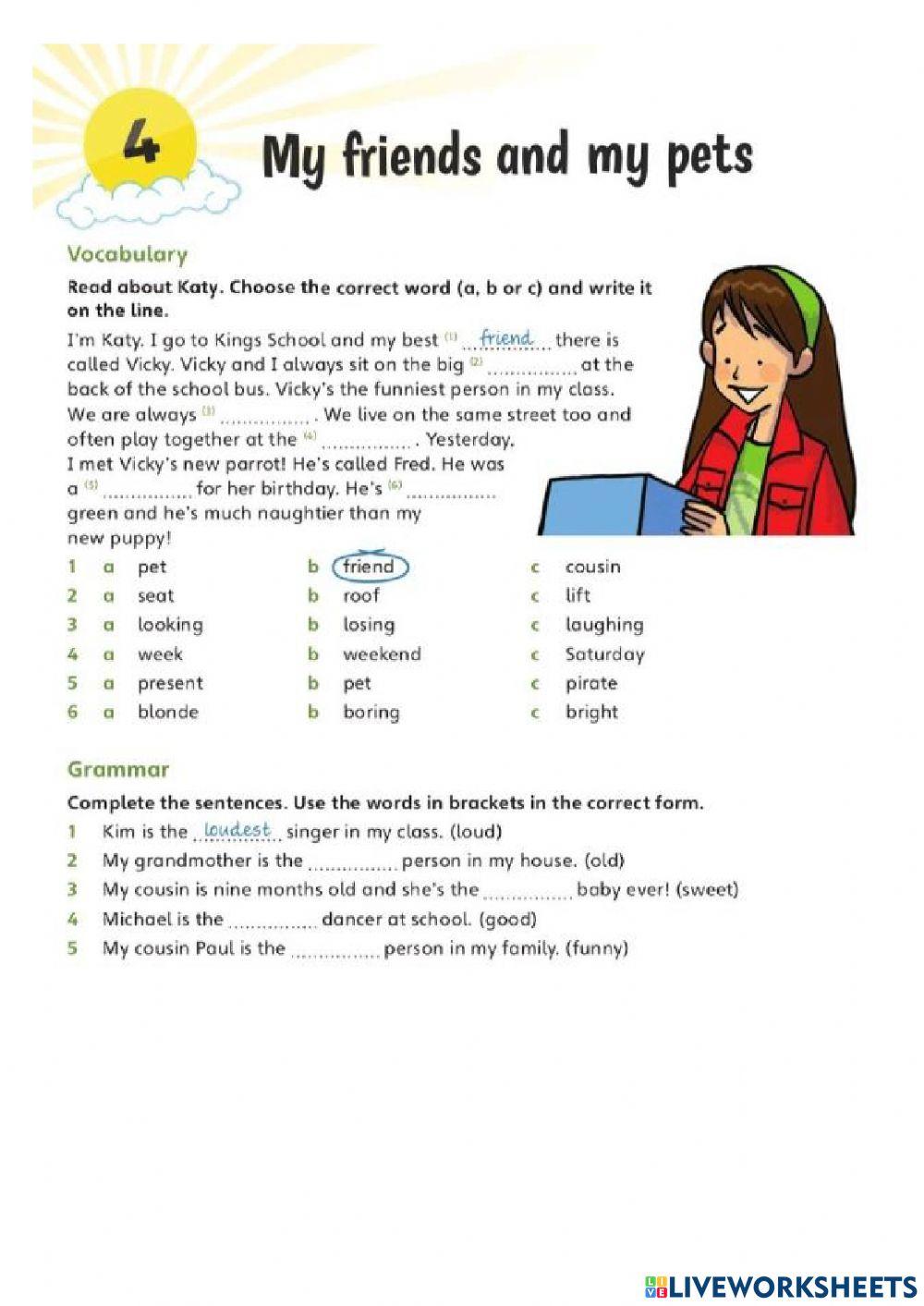 FLYERS - TEST 1 online exercise for | Live Worksheets