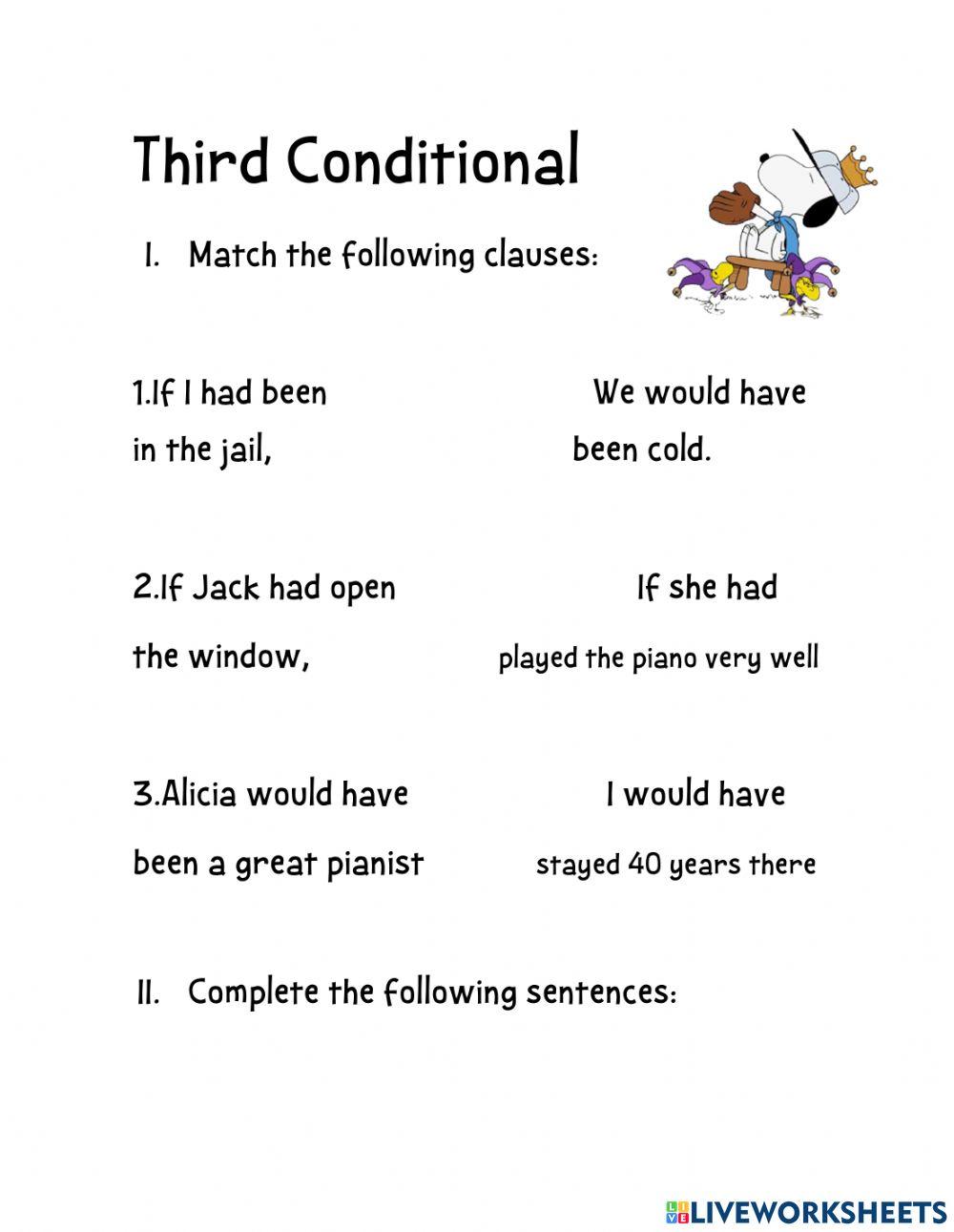 7017535 Third Conditional Teacher Snoopy