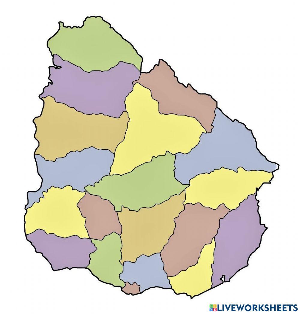 Departamentos de república oriental del uruguay