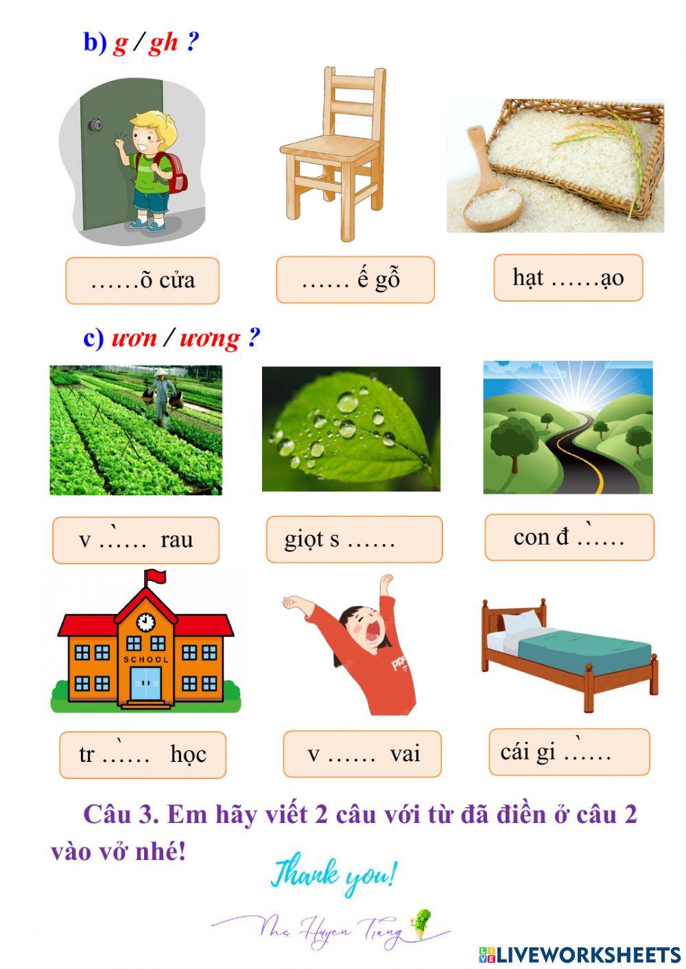 Tiếng Việt Hk2-Cầu vồng-Lớp1