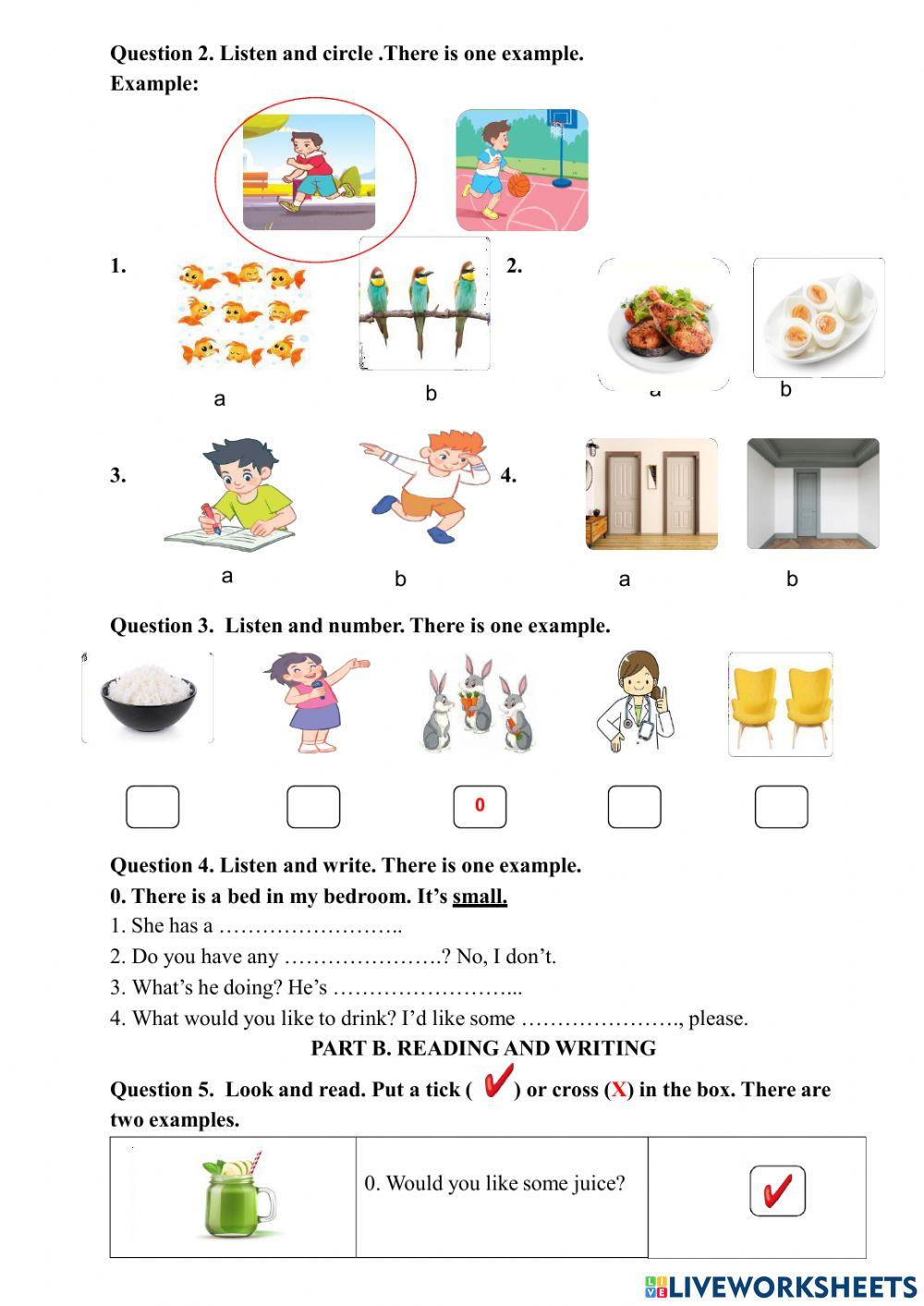 Second test grade 3 No4