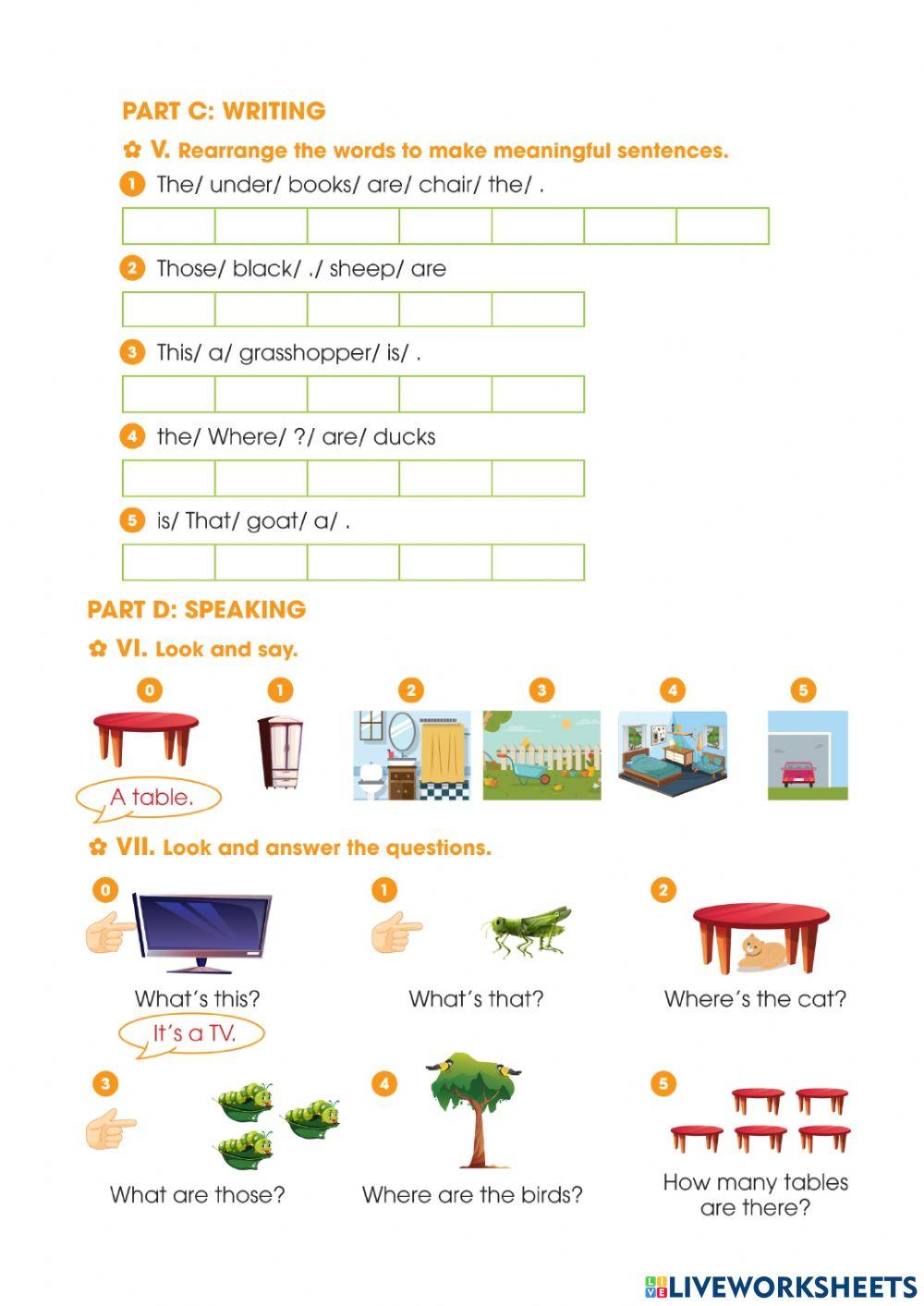 End of term II test drade 3