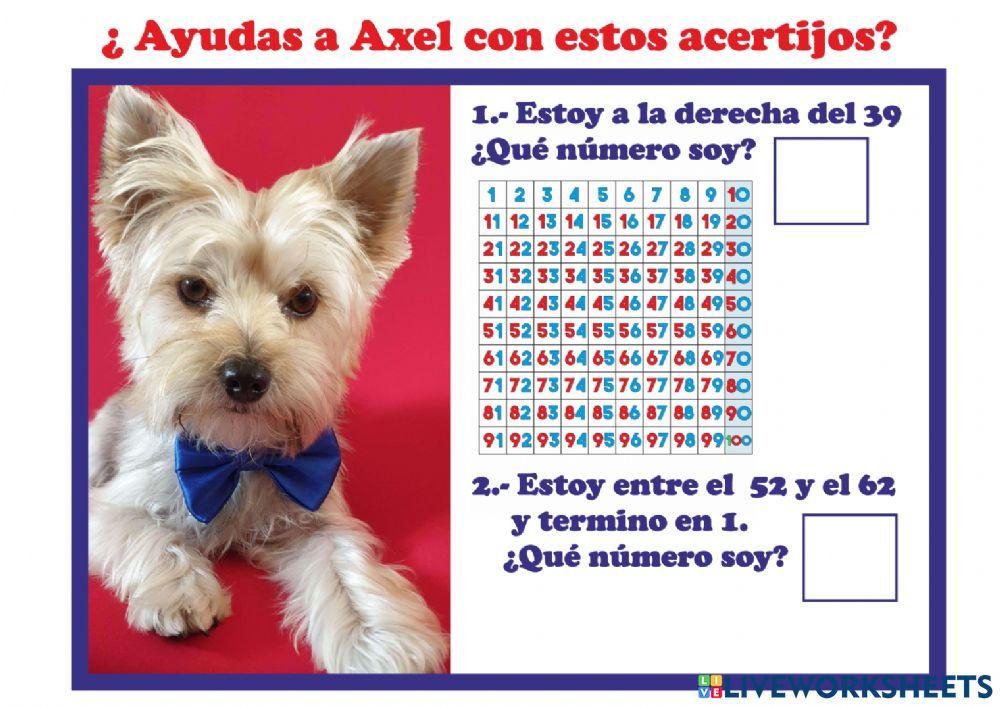 Acertijos matemáticos con Axel