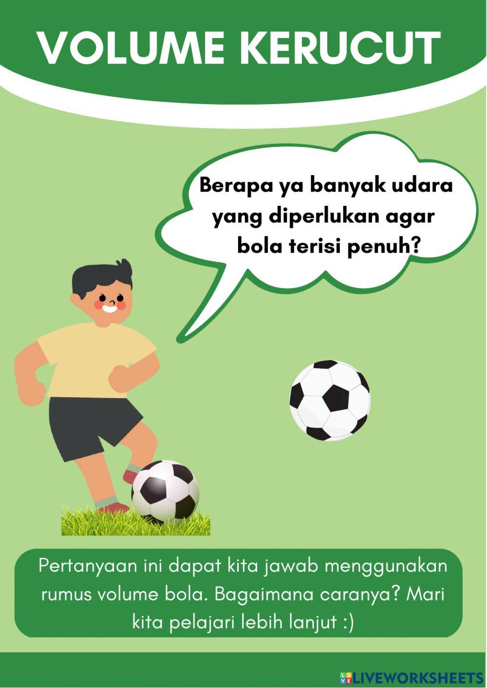 Media interaktif volume bola