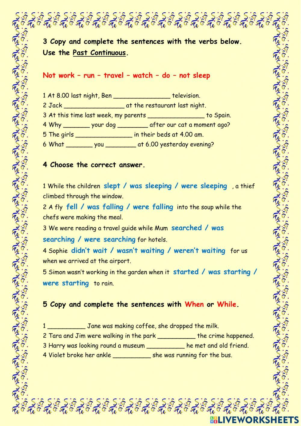 3 ESO REVIEW UNITS 4-6 GRAMMAR TEAMWORK