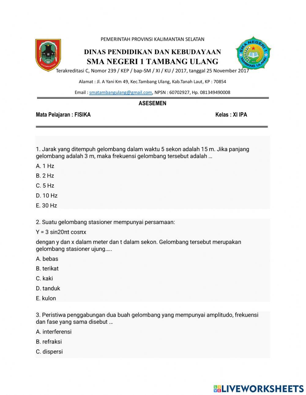 Penilaian Akhir Semester