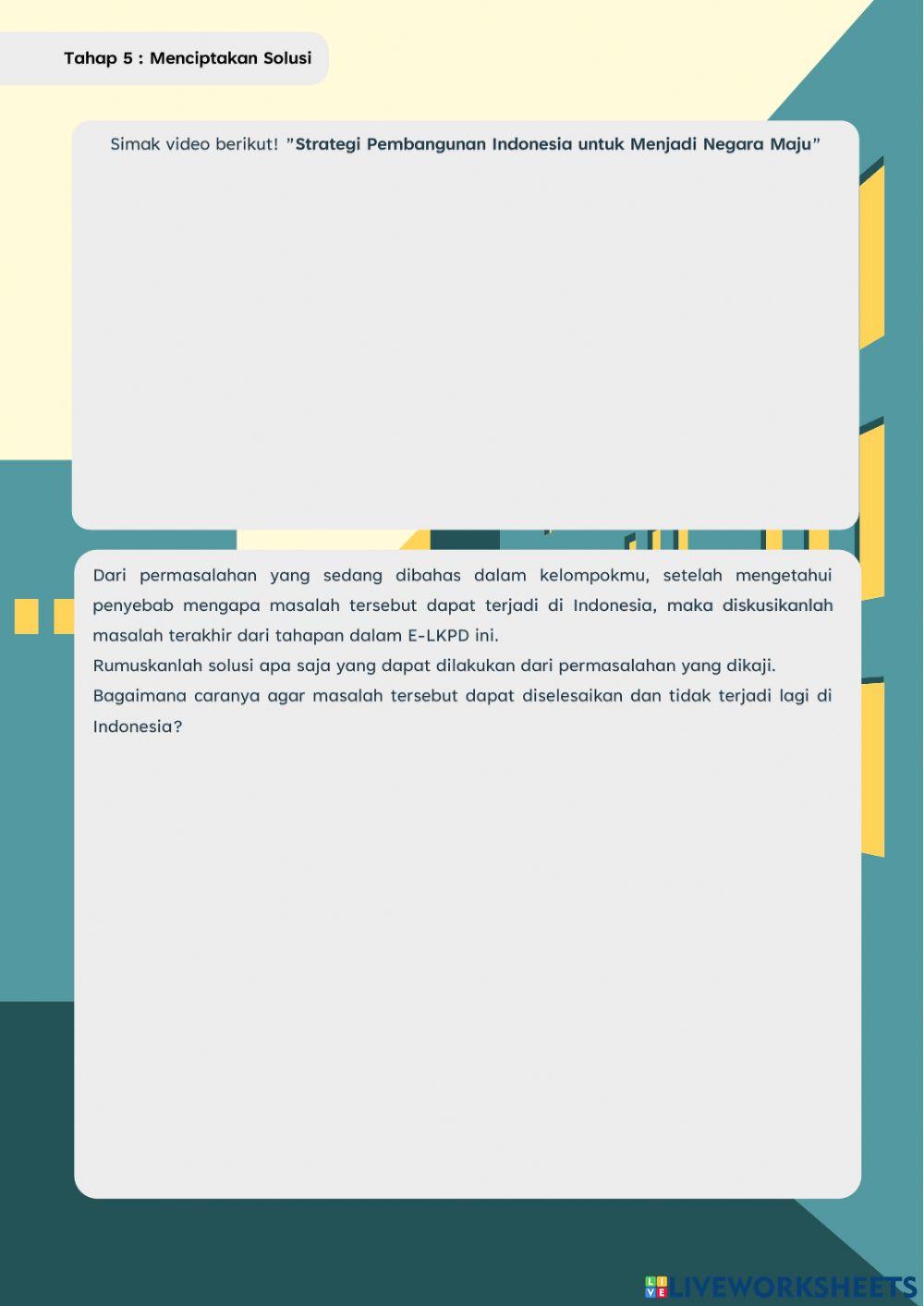 E-lkpd negara maju dan berkembang