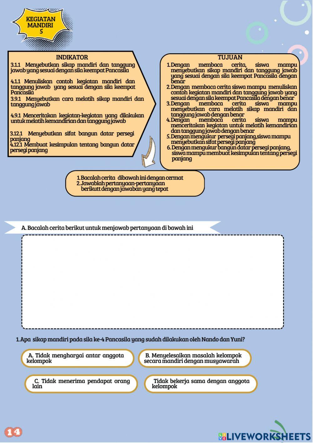 E-lkpd pembelajaran 5