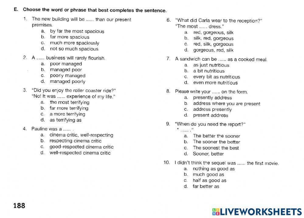 Mastermind - c1-c2 - Adjectives