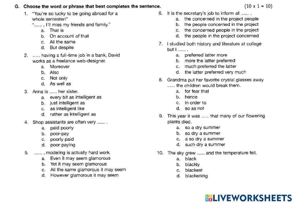 Mastermind - c1-c2 - Adjectives