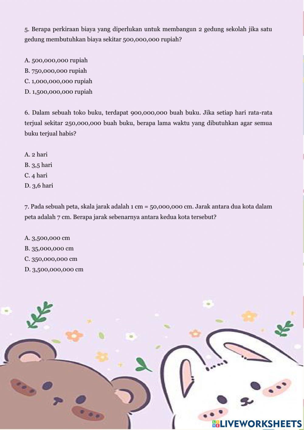 Matematika bilangan cacah