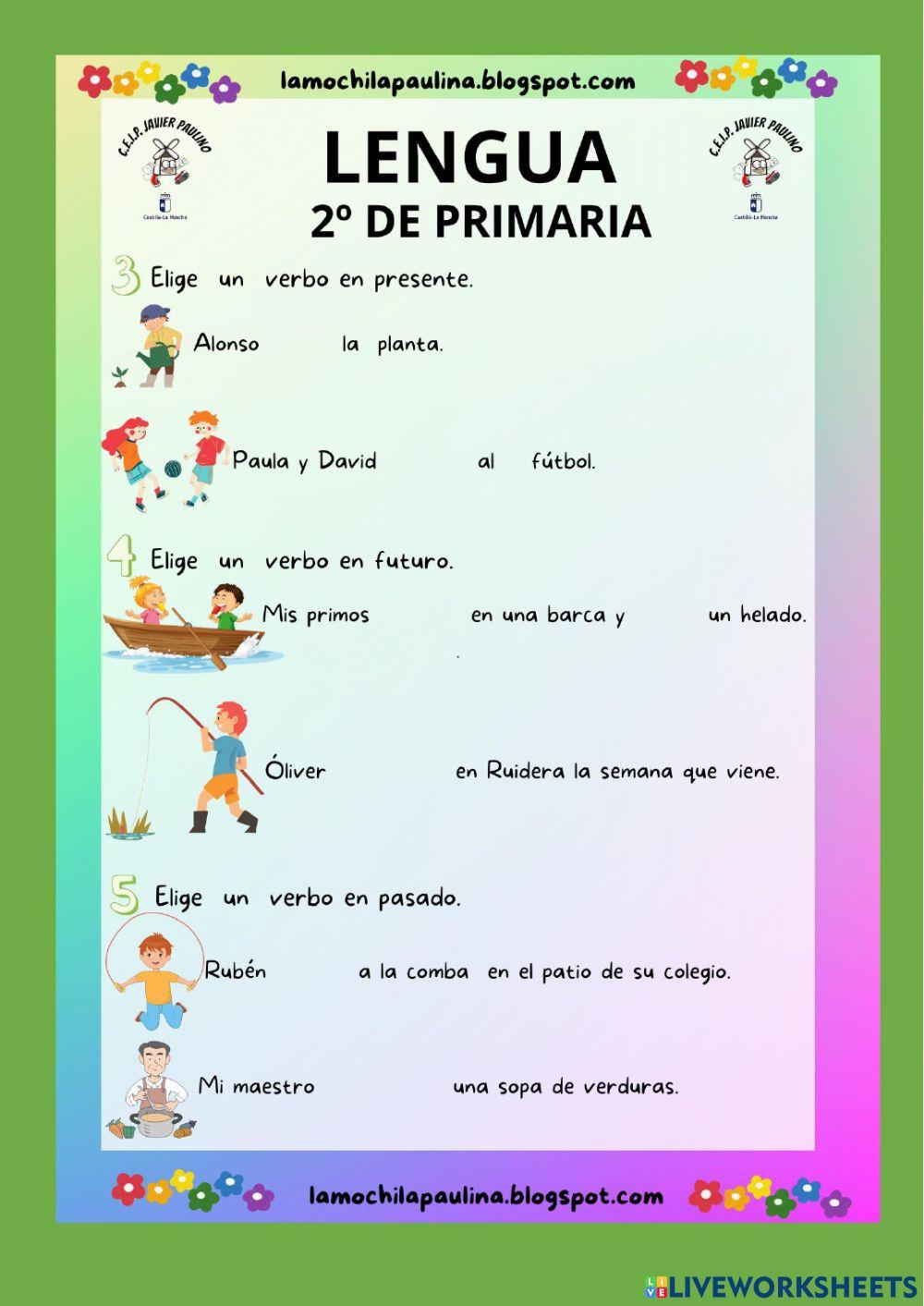 Los tiempos verbales