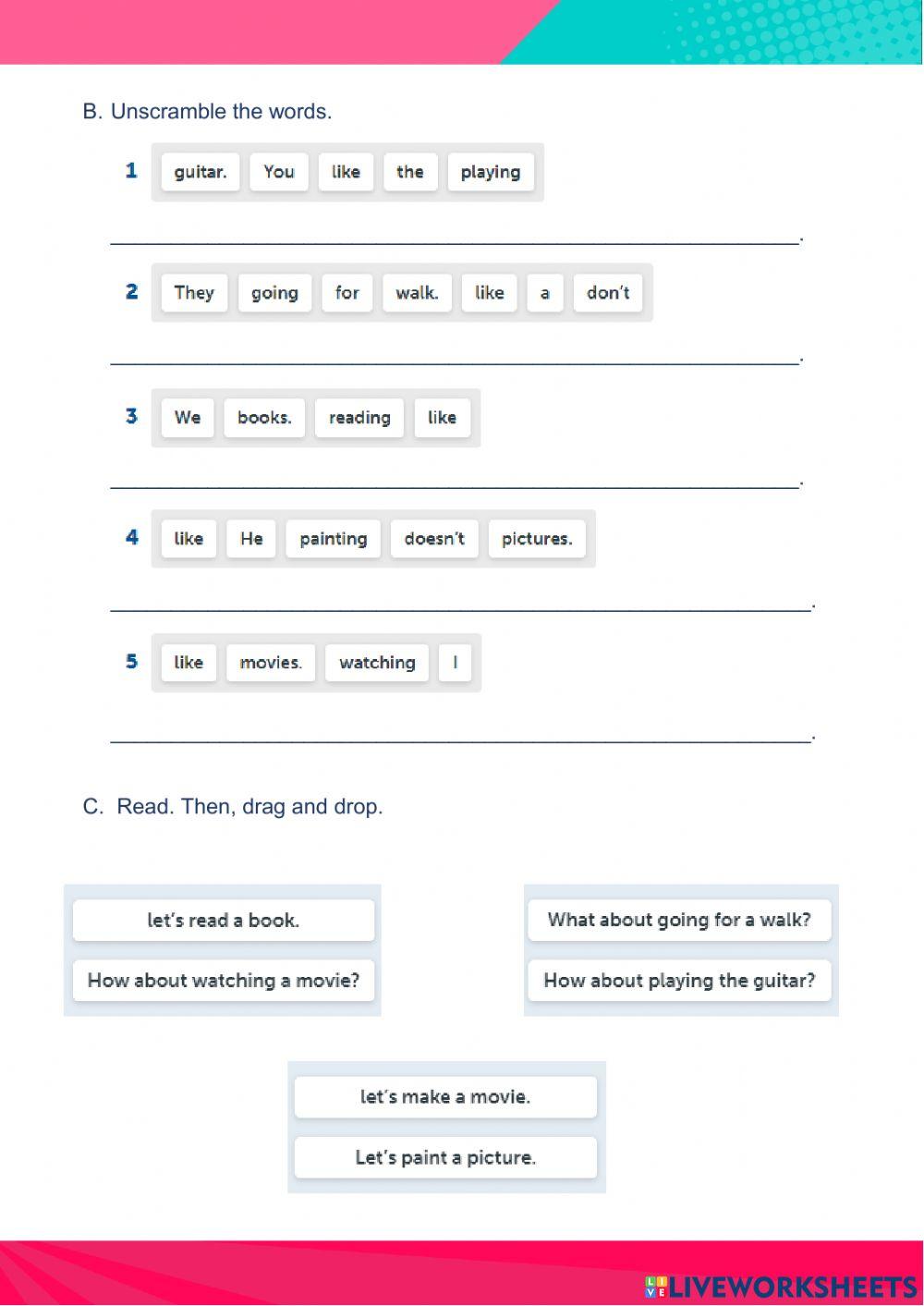 Free time actions - statements