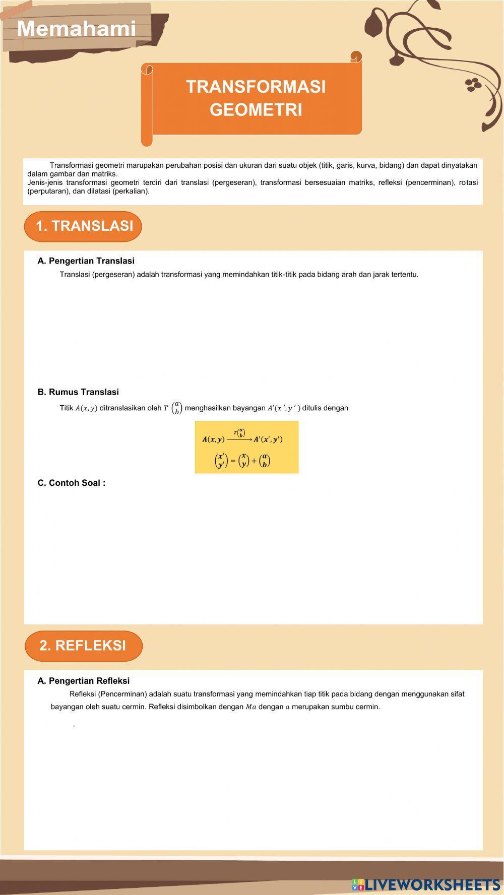 Transformasi Geometri