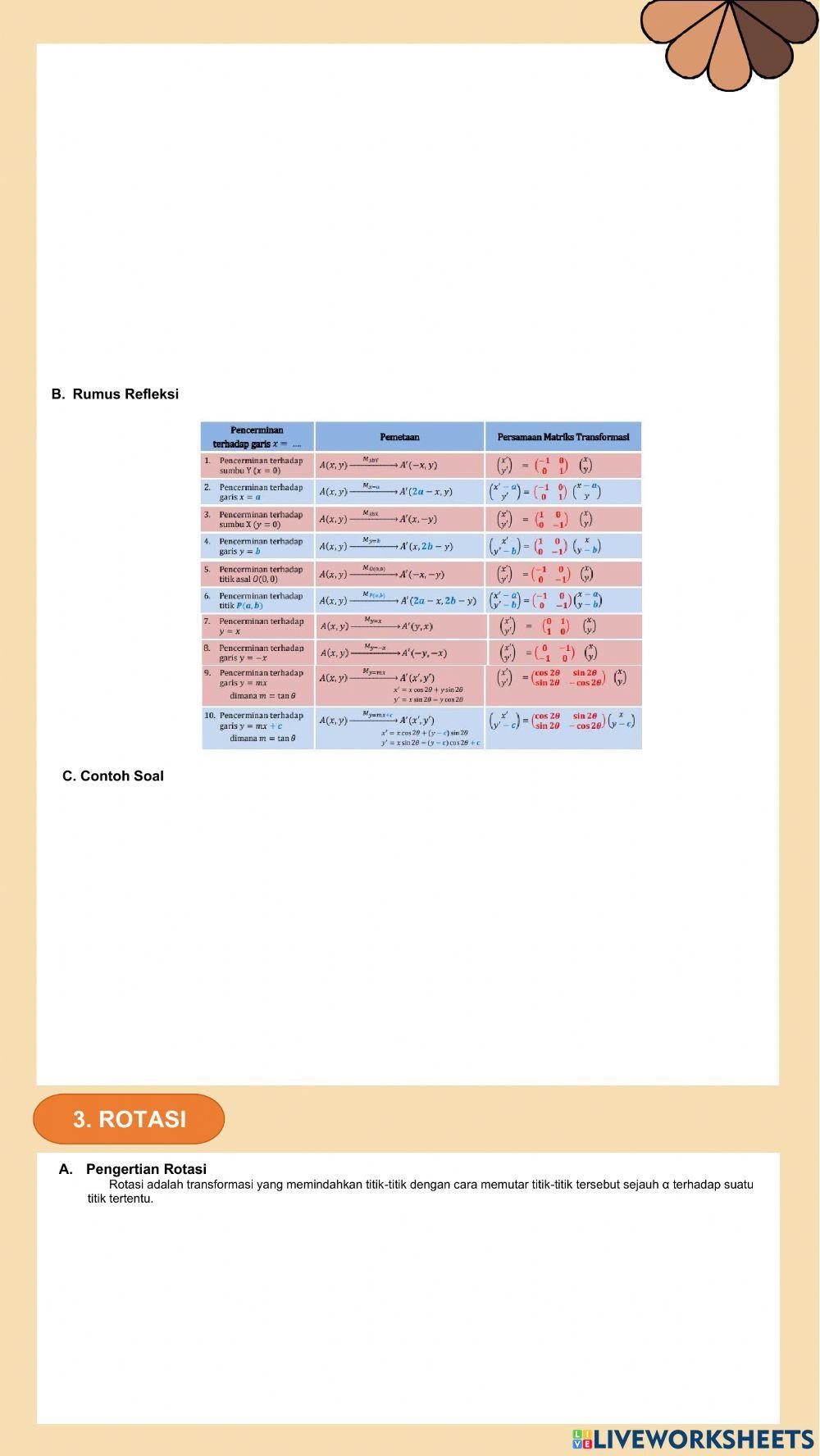Transformasi Geometri